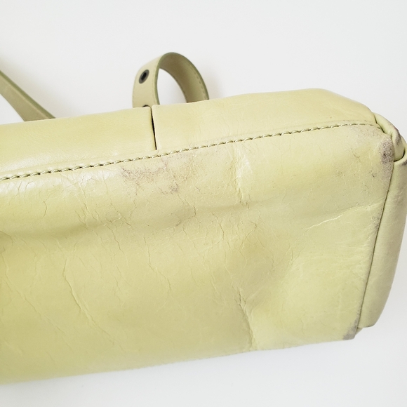 Vintage Cynthia Rowley Light Green Leather Handbag - Picture 12 of 16